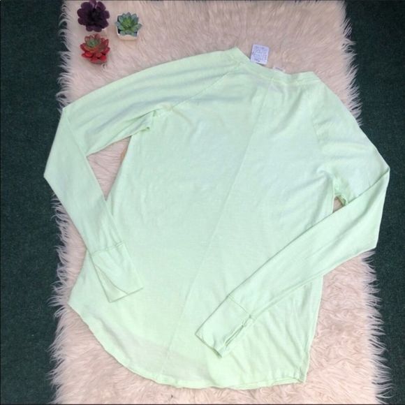 Free People We the Free Arden Long Sleeve Top NEW - Picture 2 of 8